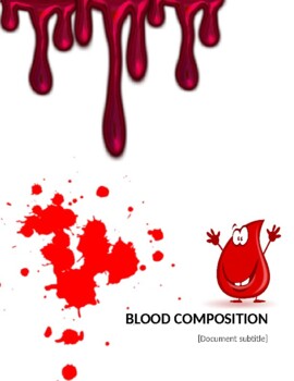 Preview of Lesson - Blood Composition (Guided Notes ONLY)