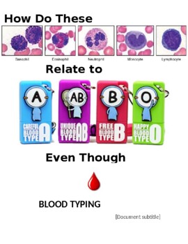 Preview of Lesson - Blood Typing (Guided Notes ONLY)