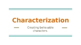 Lesson: Characterization--Direct vs. Indirect