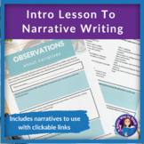 Lesson On Narrative Writing: Read, Listen, and Make Observations