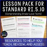 Lesson Pack for RI.5.10 (Comprehending Grade-Level Texts)