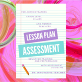 Lesson Plan Assessment with Guideline for Educators