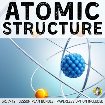 Preview of Lesson Plan Bundle: Atomic Structure