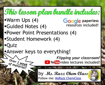 Lesson Plans: The Mole by MsRazz ChemClass | Teachers Pay Teachers