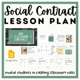 Lesson Plan Classroom Social Contract - Student Led Creati