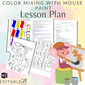 Lesson Plan Color Mixing With Mouse Paint PreK And K Fine Arts   Original 10883413 1 