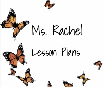 Preview of Lesson Plan Cover Page and Weekly Planner
