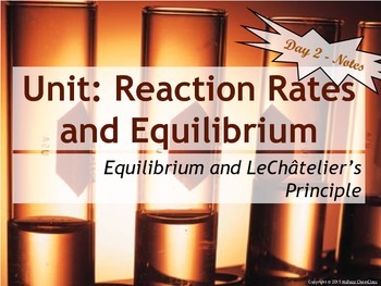 Preview of Lesson Plan: Equilibrium and Le Chatelier’s Principle
