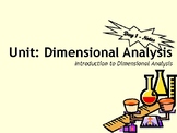 Lesson Plan: Introduction to Dimensional Analysis