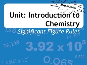 Preview of Lesson Plan: Introduction to Significant Figures - Rules and Measurement