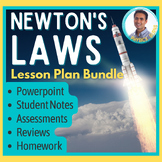 Newton's Laws PPT | Full Unit Bundle | Physics (Forces, 3 