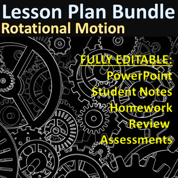 Preview of Rotational Motion PPT | Full Unit Bundle | Physics (Angular, Torque)