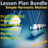 Simple Harmonic Motion (SHM) PPT | Full Unit Bundle | Phys
