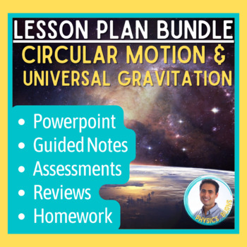 Preview of Uniform Circular Motion and Universal Gravitation PPT | Unit Bundle | Physics