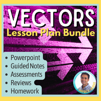 Preview of Vectors PPT | Full Unit Bundle | Physics (Scalars, Adding Vectors, Unit Vectors)