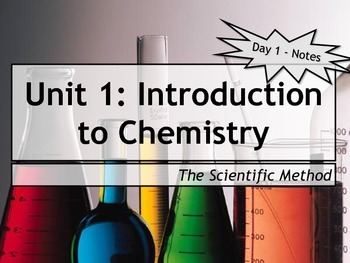 Preview of Lesson Plan: Scientific Method - Warm Up, Notes, Homework, and Demonstration