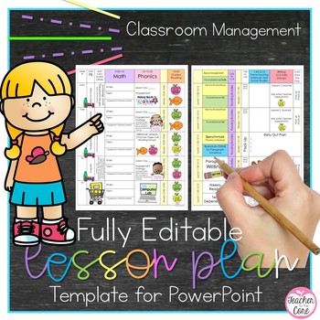 Preview of Lesson Plan Template Editable