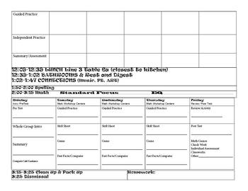 Lesson Plan Template Free by Ivy Taul | Teachers Pay Teachers