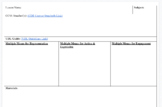 Lesson Plan Template With UDL