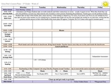 Lesson Plan Template for Clipboard + Sub Plan Template