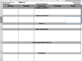 Lesson Plan Template with Workgroups