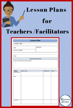 Preview of Lesson Plan Templates and Examples Editable