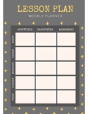 Lesson Plan Weekly Planner