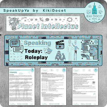 Preview of Lesson Plan / Worksheet | Speaking: Roleplay with many prompts & extra exercises
