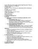Lesson Plan for 12th Grade Technology/Computer Science Cla