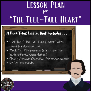 Preview of Lesson Plan for "The Tell-Tale Heart"