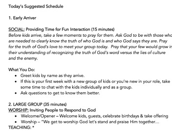Preview of Lesson Plan on Prayer for Kids, Bible, Praying, God, Discipleship Skill, Grow