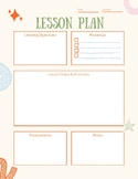 Lesson Plan template