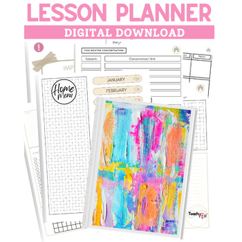 Preview of Lesson Planner- Digital