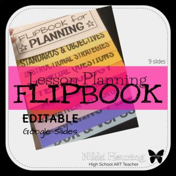 Preview of Lesson Planning FLIPBOOK