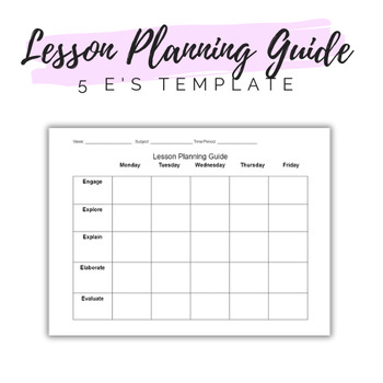 Preview of Lesson Planning Guide