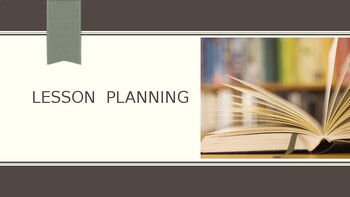 Preview of Lesson Planning Manual