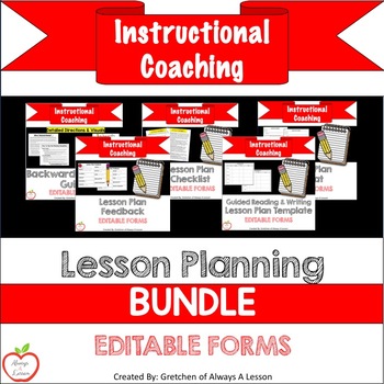 Preview of Lesson Planning BUNDLE [Editable]