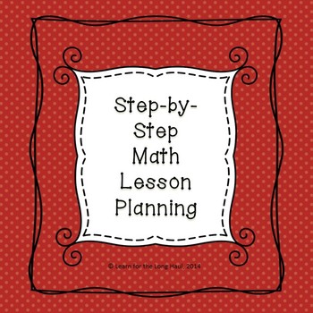Preview of Math Lesson Plan Template