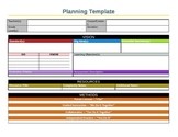 Lesson Planning Template - Aligned to Backwards Design and