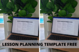 Lesson Planning Template FREE