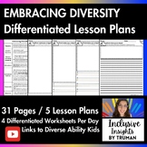 Differentiated Lesson Plans WEEK 1: Diverse Abilities Acce