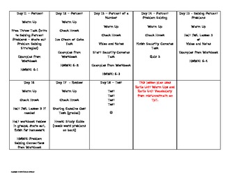 Lesson Plans Georgia Math 6th Grade Common Core Ratio And Proportion