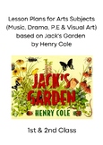 Lesson Plans (Music,Drama,P.E,Visual Art) based on Jack's 