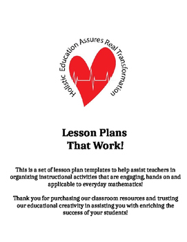 Preview of Lesson Plans That Work