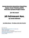 Lesson Plans for the Novel 26 Fairmount Ave.