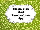 Lesson Plans iPad Educreations App 21st century skills writing