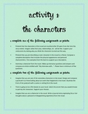 Lesson Plans/Activities to fit ANY NOVEL!