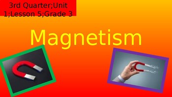 Preview of Lesson Powerpoint about Magnetism and Kinds of Magnets