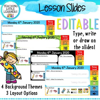 Preview of Lesson Slides - EDITABLE