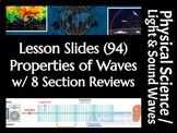 Lesson Slides: Properties of Waves FULL UNIT (Light & Sound)